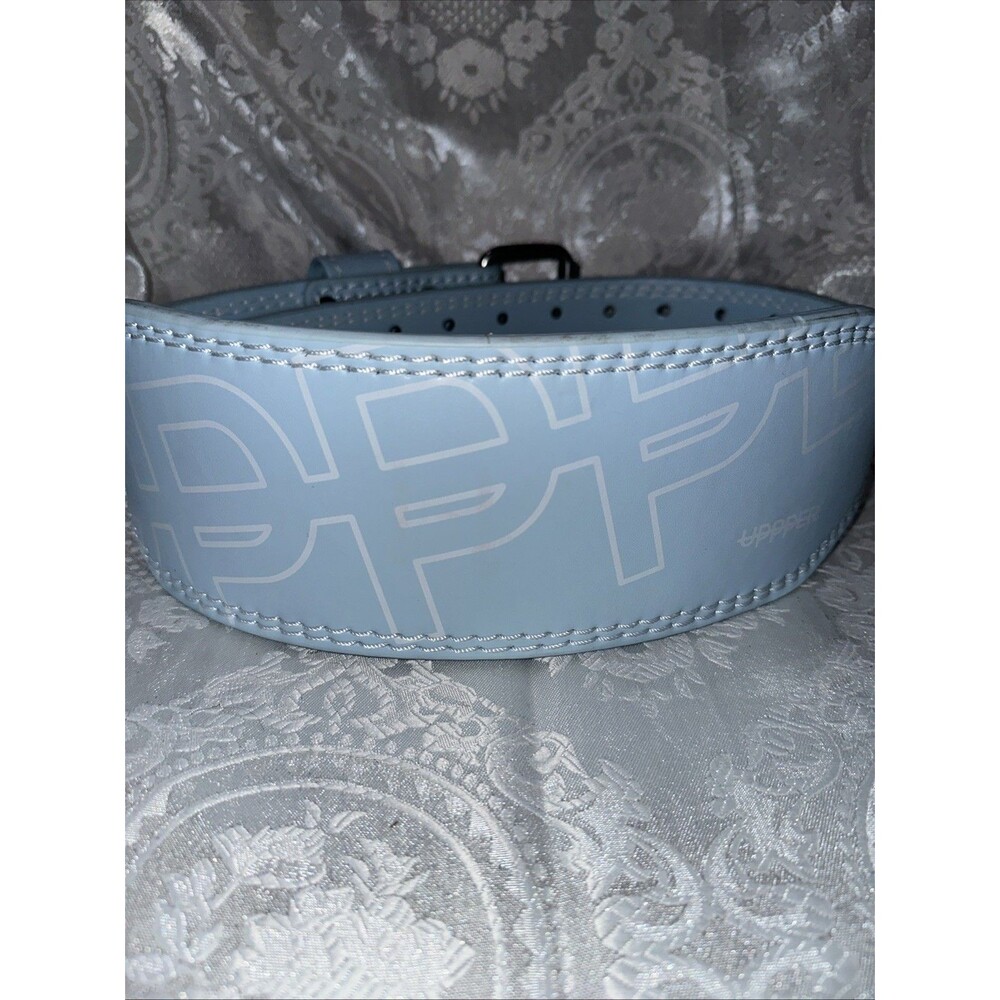 UPPPER Gear Premium Leather Lever belt size Small  Baby Blue